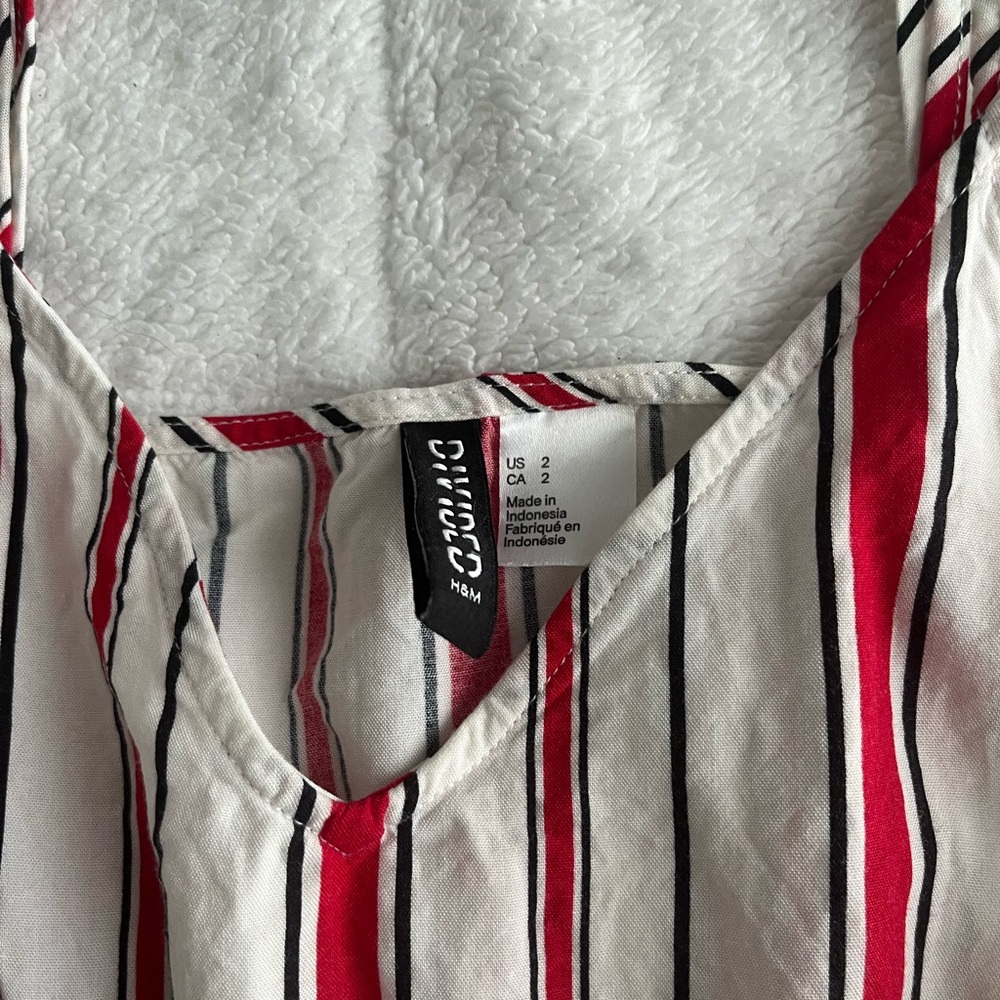 H&M STRIPED ROMPER - Picture 3 of 5